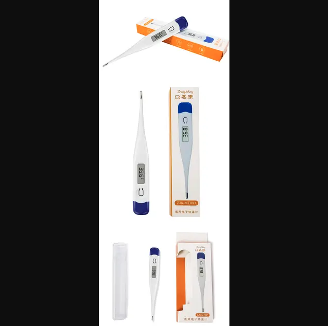 Electronic Thermometer Baby Kid Adult Temperature Gauge with Hints Home Use Waterproof Digital Baby Thermometer Body - Image 3