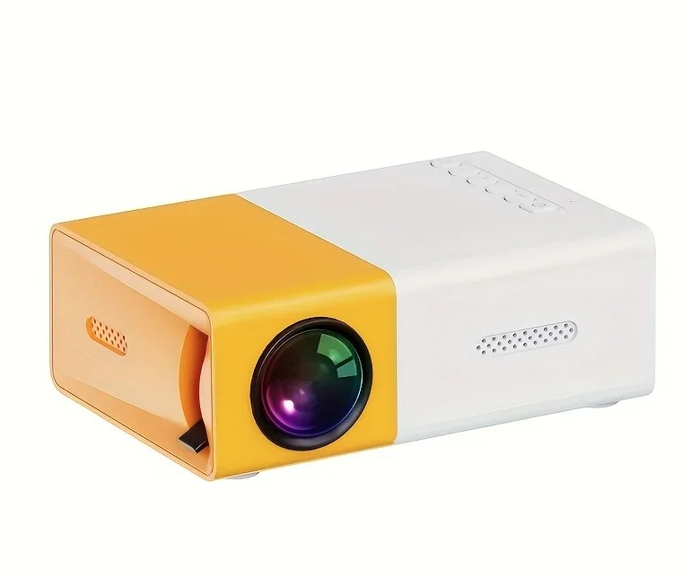 YG300 LED Portable Projector 500LM 3.5mm Audio 320x240 Pixel HDMI USB Mini YG-300 Projector Home Media Player - Image 2