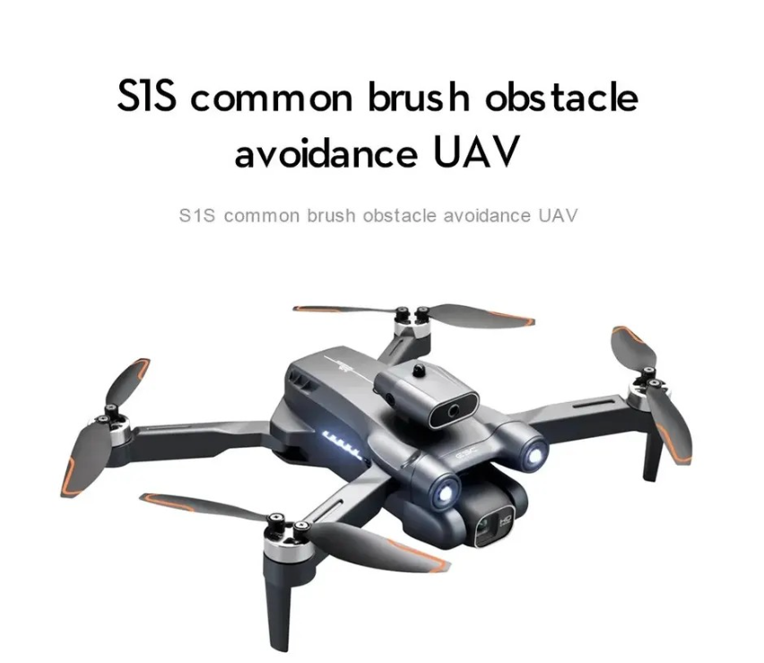 S1S Mini Drone Professional HD Camera 360-degree Obstacle Avoidance Aerial Photography Brushless Motor Foldable Quadcopter - Image 2