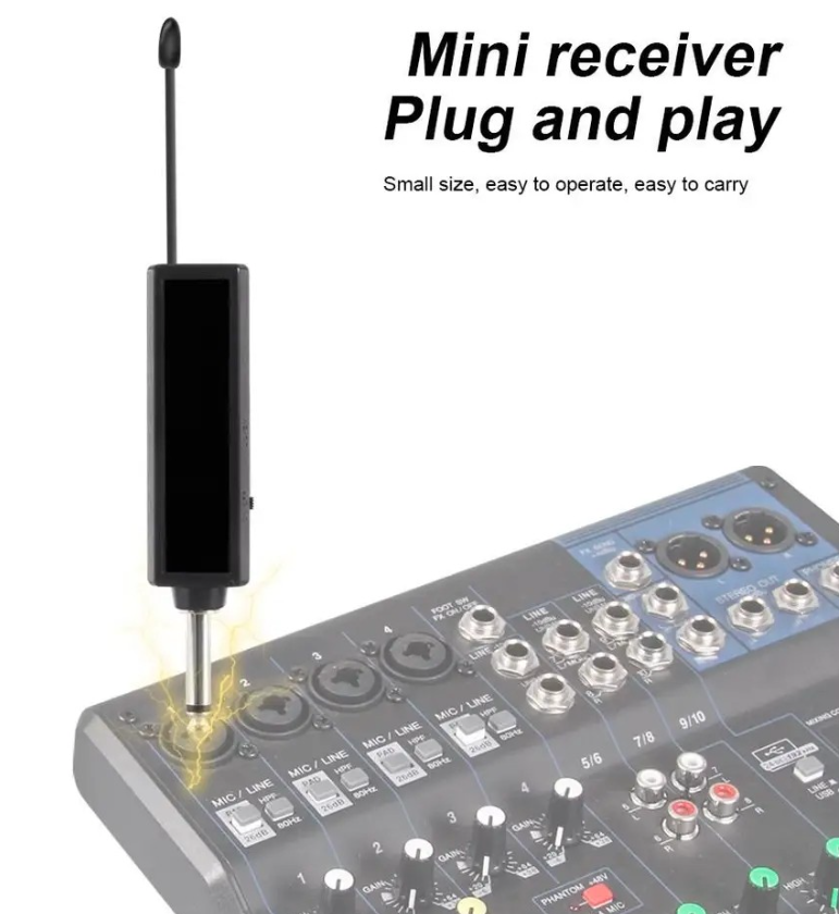 W68 Professional Universal Dual Wireless Microphone Handheld - Image 3