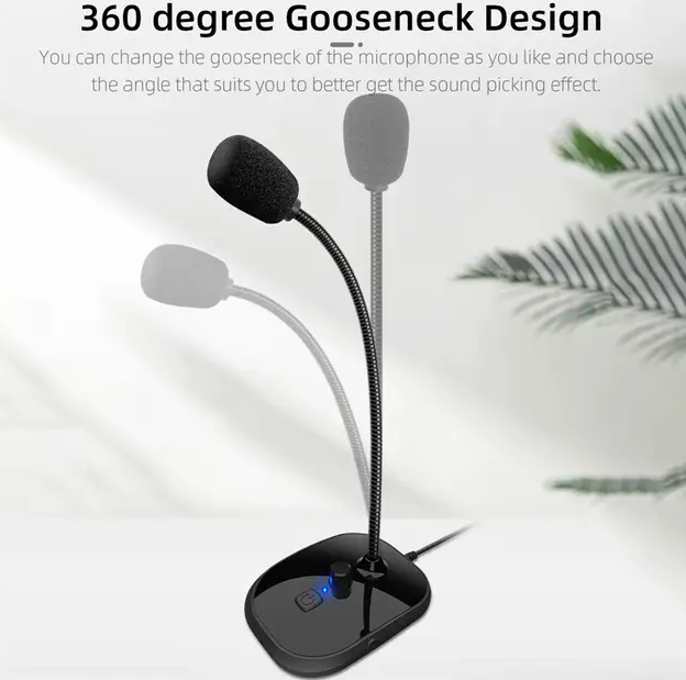 USB Desktop Conference Radio Mini Gooseneck Microphone - Image 6