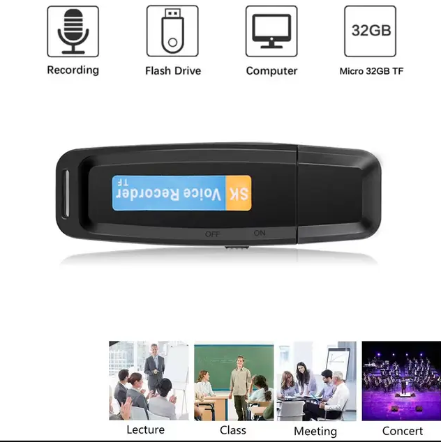 U-Disk Digital Audio Voice Recorder - Image 3