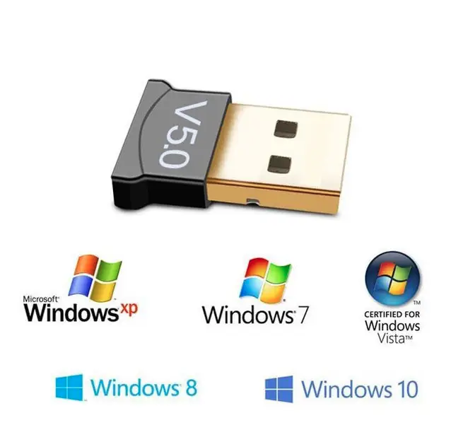 USB Bluetooth Adapter 5.0 Bluetooth Dongle Music Sound Receiver Adaptador Bluetooth Transmitter For Computer PC Laptop - Image 2