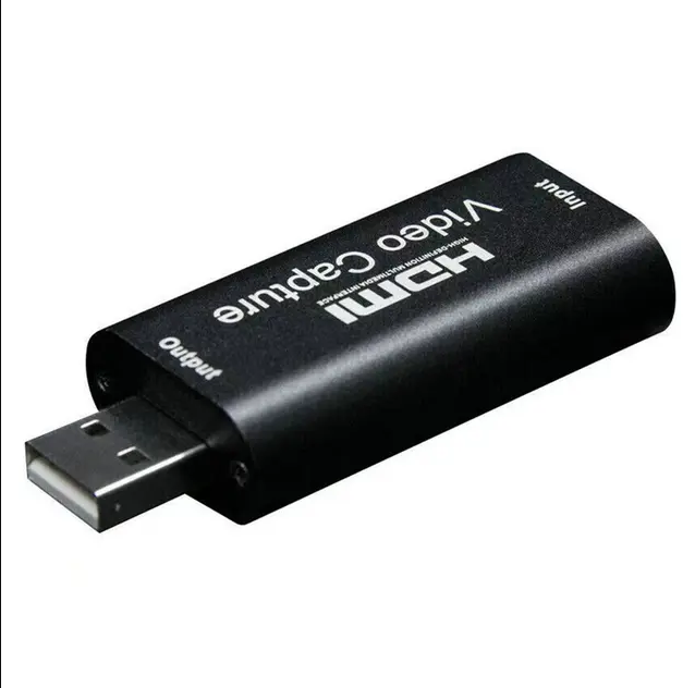 Video Capture Card Adapter HDMI to USB 3.0, 4K Compatible, HD Camera, Recording Capture Device for Live Streaming, Broadcasting, Gaming Record, Video Conference - Image 2