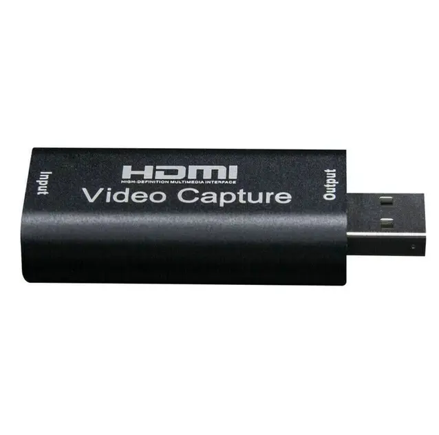 Video Capture Card Adapter HDMI to USB 3.0, 4K Compatible, HD Camera, Recording Capture Device for Live Streaming, Broadcasting, Gaming Record, Video Conference - Image 3
