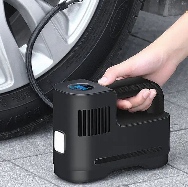 Electrical Car Air Pump 12V 120W Portable Wireless Tire Inflatable Pump Inflator Air Compressor Pump for Car Motorcycle