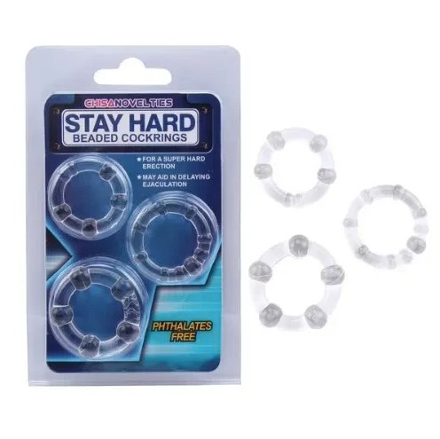 Erection Enhancing & Delay Ejaculation Rings Set