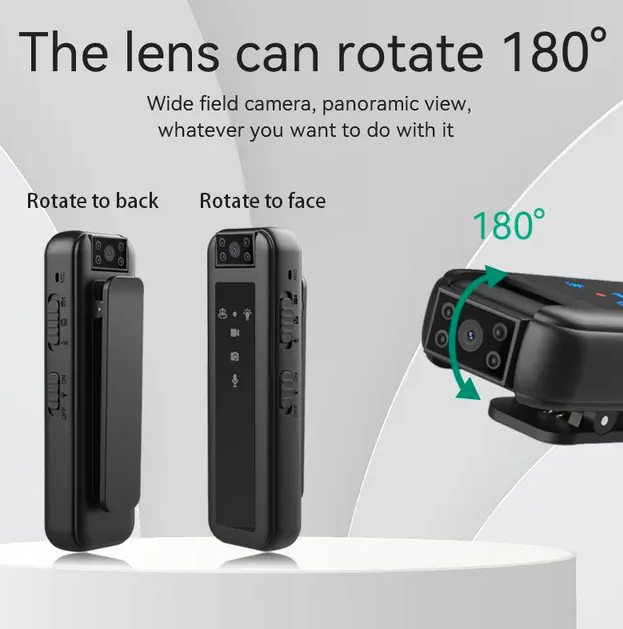 CS07 Body Mini Digital Camera Video Recorder, HD 1080P High-definition Infrared Night Vision Recorder, Mini Outdoor Micro Portable Camera - Image 4