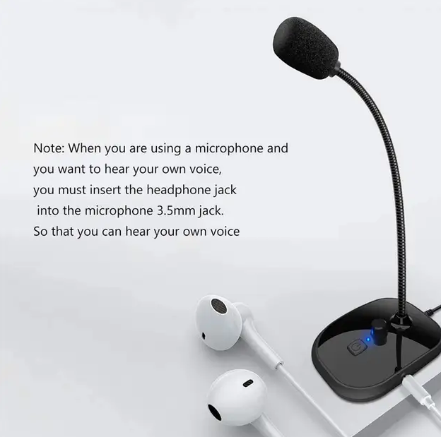 USB Desktop Conference Radio Mini Gooseneck Microphone - Image 5