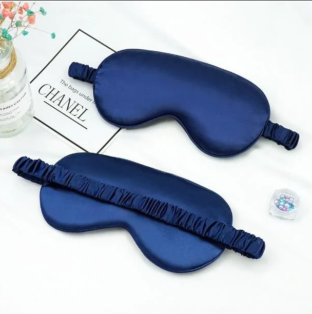Imitated Silk Eye Patch Shading Sleep Eye Mask Eyepatch Travel Relax Cover Eyeshade Health Sleeping Shield Eye Care