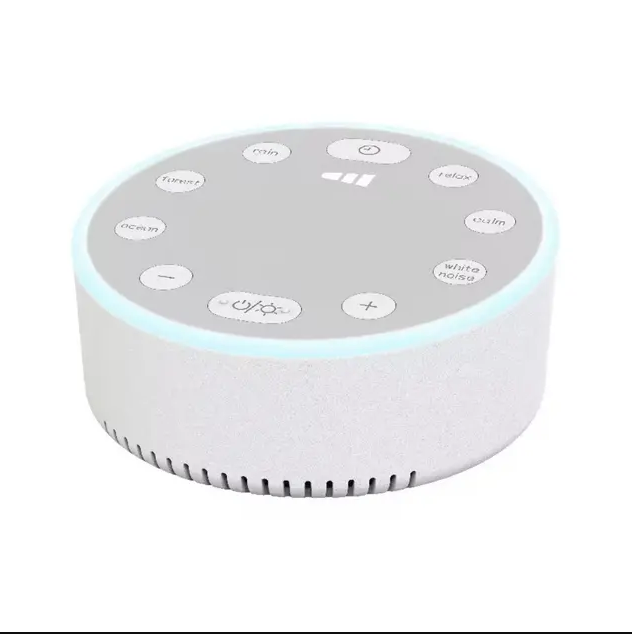 White Noise Machine Natural Soothing Sounds Portable Sound Machine for Baby Adults