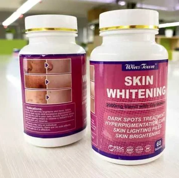 Skin Whitening Tablets with Glutathione (2000MG) | Dietary Supplement for Dark Spots, Hyperpigmentation, and Skin Brightening