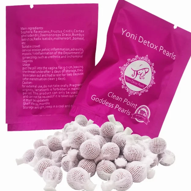 Yoni Pearls Medical Tampon Clean Point Yoni Steam Vaginal Detox Pearl Beauty And Health For Women