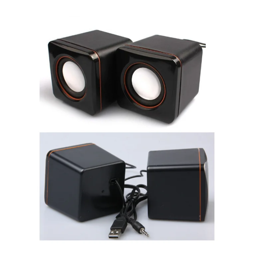 Portable Computer Speaker USB Powered Desktop Mini Speaker Bass Audio Music Player System Wired Small Speaker - Image 2