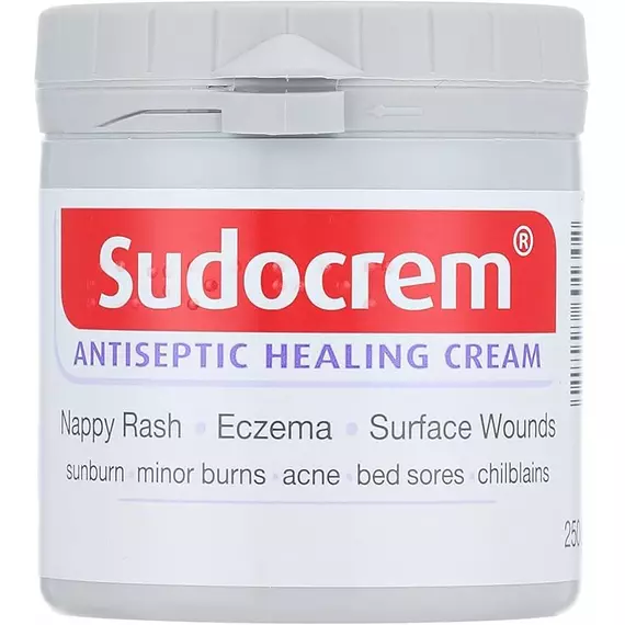 Sudocrem® Antiseptic Healing Cream, for Nappy Rash, Eczema, Acne, Minor Burns, Minor Cuts and Grazes.