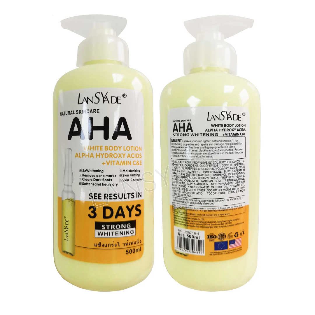 Aha White Body Lotion