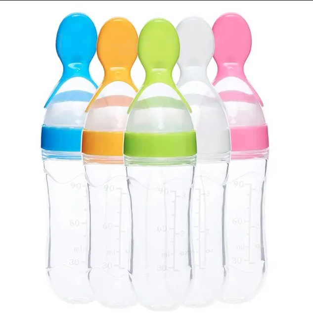 Squeeze Feeding Spoon 1pc