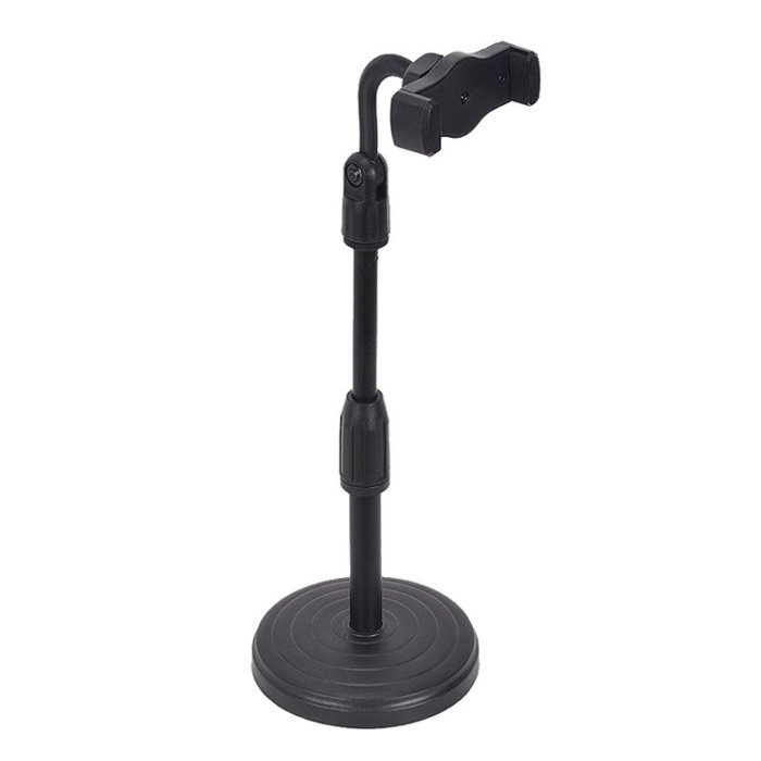 Lightweight Desktop Tripod for Smartphone with Phone Holder Universal Adjustment Selfie Stick Stand