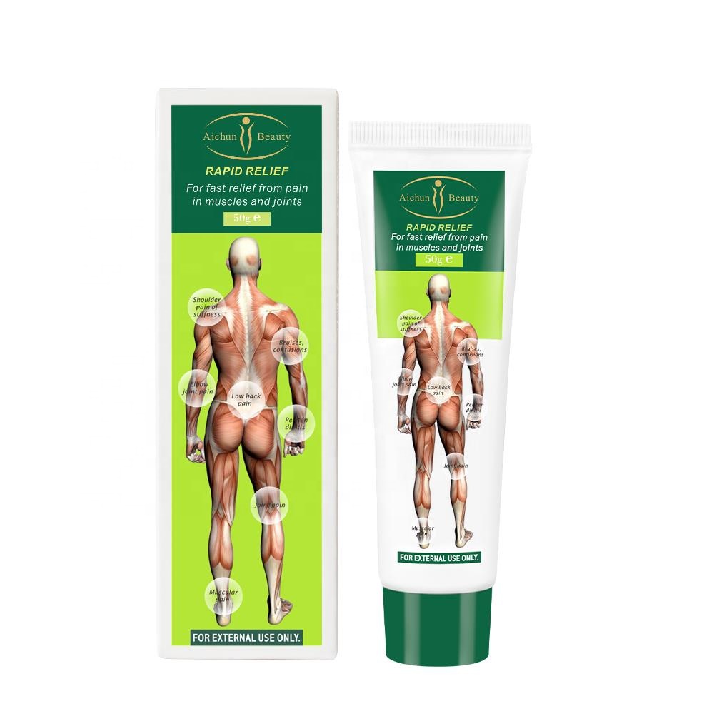 Natural Body Pain Relief Products Muscle Joint Soothing Massage Cream