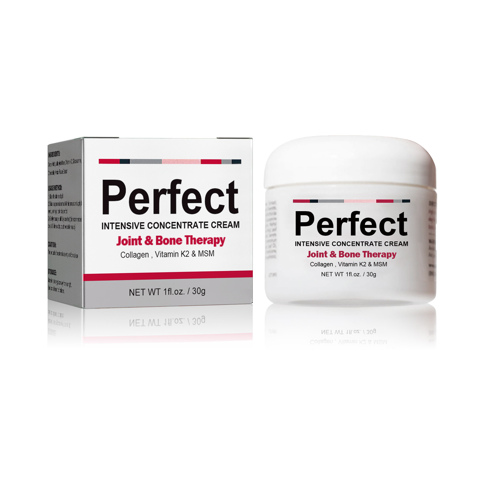 Perfect X Intensive Concentrated Cream: Vitamin K and Collagen Joint & Bone Treatment for Effective Relief from Joint Pain