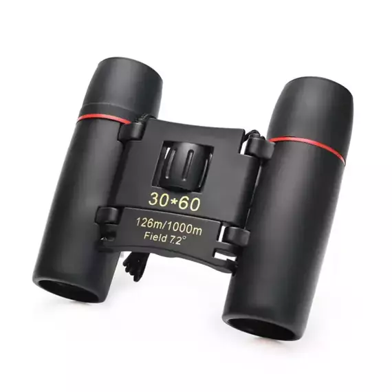 Portable Mini Binoculars - 30x60 Zoom Folding Telescope For Outdoor Travel