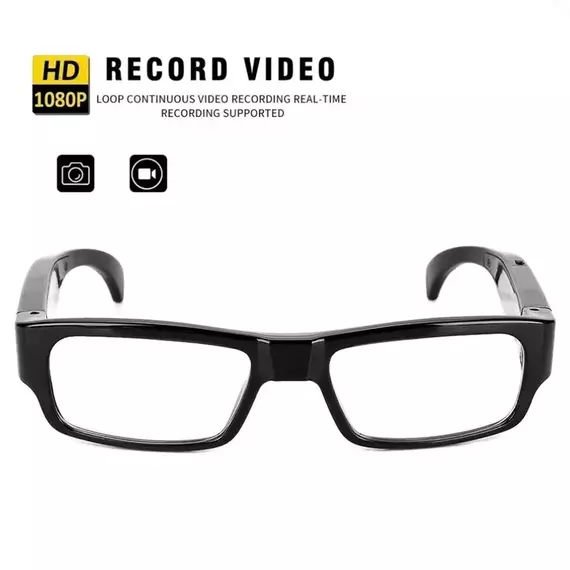 1080P HD Spy Glasses Camera & Driving Video Recorder Glasses with DVR