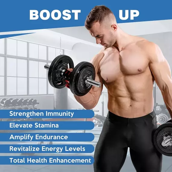 TestBoost Max – L-Arginine + L-Citrulline 750mg Natural Performance & Energy Supplement - Image 3