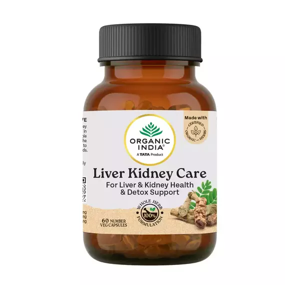 Organic India Liver Kidney Care 60capsules
